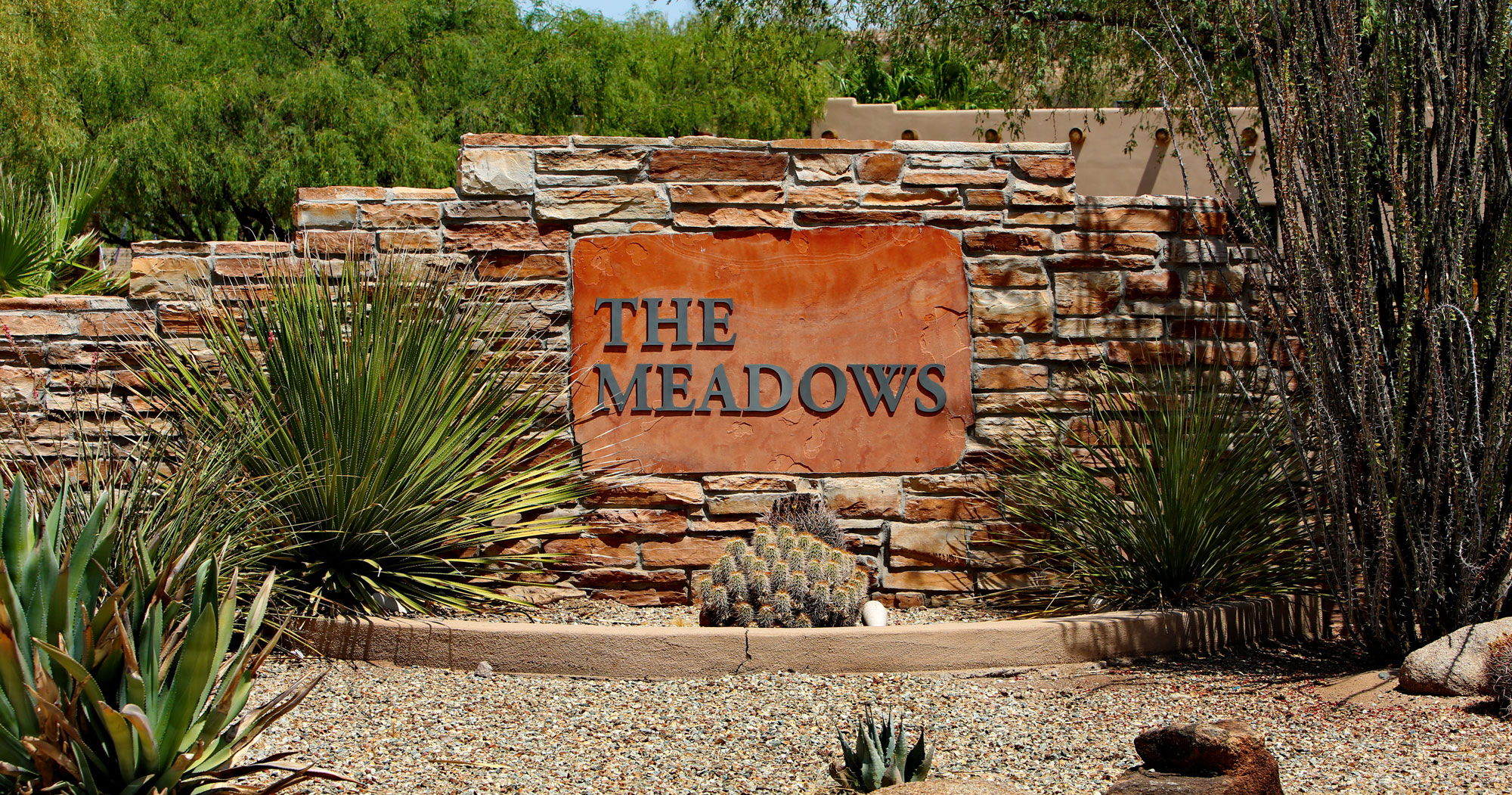 The Meadows Sign