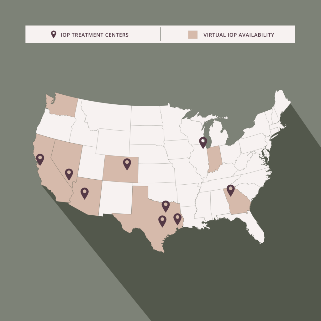 Meadows Outpatient map