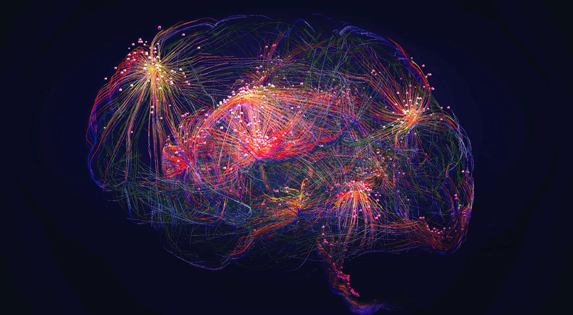 chemical in brain abstract